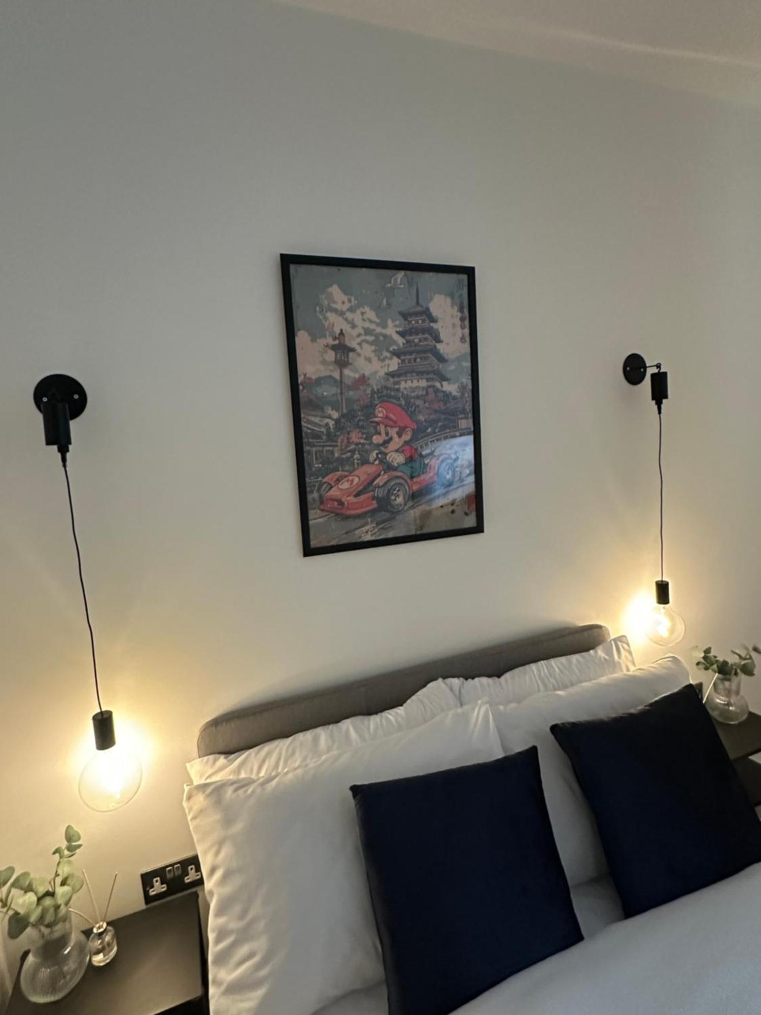 לייסטר Retro Suite A Luxury Apartment With King Size Bed Wii Games And Entertainment מראה חיצוני תמונה